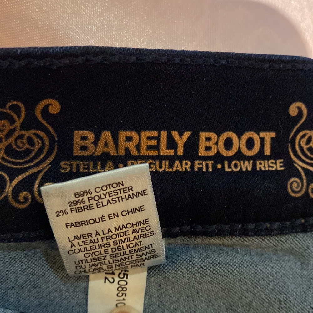 Express Barely Boot Stella Regular Fit Low Rise C… - image 7